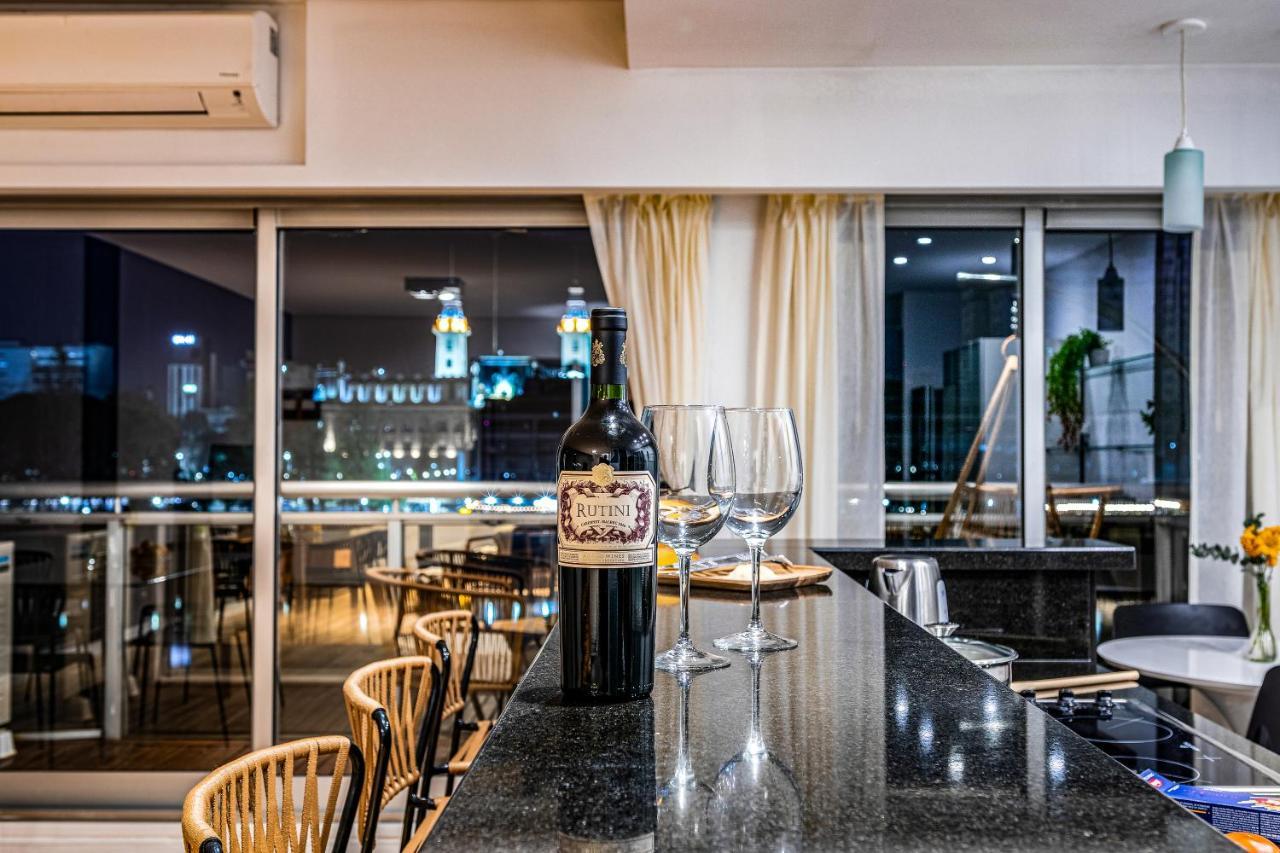 Family Apartment With Puente De La Mujer View In Puerto Madero Buenos Aires Exterior photo